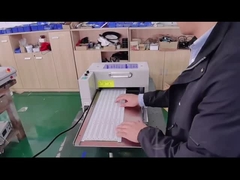 9 جفت 400mm / S فولاد PCB Depaneling ماشین برش سرب