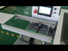 PCB Depanelizer با تیغه های فولادی با سرعت بالا و خط کمربند حمل کننده