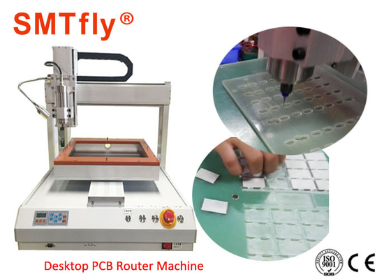 دستگاه روتر PCB رومیزی 40000rpm 650mmX450mm، جداکننده PCB