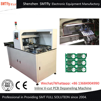 دستگاه جداکننده PCB V-Cut مبتنی بر موتور سروو با چند تیغه دایره ای