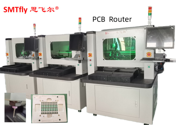 دستگاه تولید PCB / دستگاه روتر جداسازی PCB با دقت 0.01 میلی متر