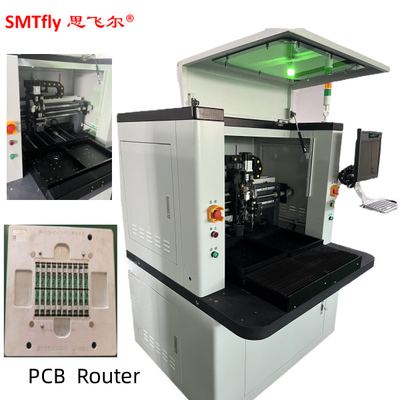 روتر جدا کردن صفحه PCB سفید 50000r/S 20W از طریق برنامه Controlling Teaching Box