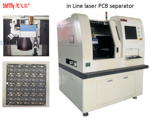 در خط لیزر PCB Depanel ماشین اختیاری