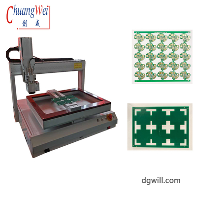 دستگاه مسیریابی PCB تک بنچ دسکتاپ با سرعت موقعیت گذاری 500mm / s و سفتی بالا