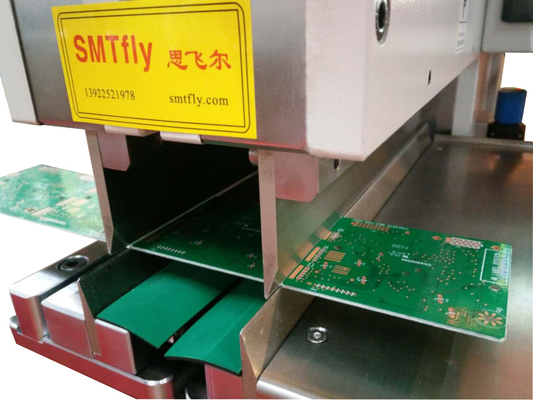 برش ضخامت از 0.1 ~ 3.5mm PCB V-Cutter Depaneling ماشین