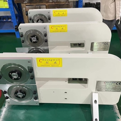 جدا کننده PCB محور V-Groove Pcb Depaneler با تیغه های دایره ای