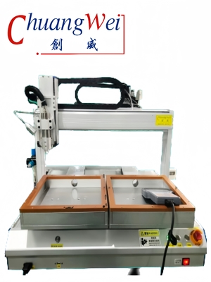 دستگاه PCB Router دو ایستگاه اتوماتیک ماشین پیچک برقی