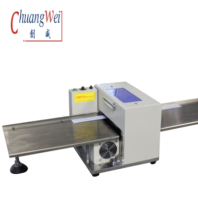 400mm / s ماشین PCB Depanelizer کاملا اتوماتیک برای خط تولید LED T8 T5