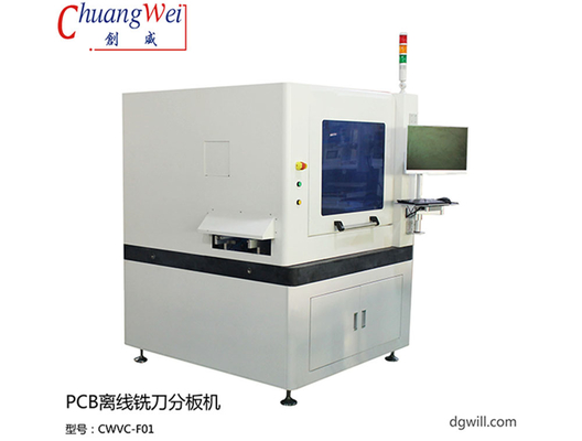 60000RPM PCB روتر ماشین 0.5-3.5mm ضخامت CNC صفحه مدار چاپی Inline