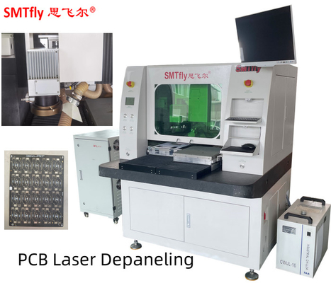 دستگاه جدا کردن صفحه PCB لیزر با تکرار بالا با پردازش فایل Gerber یا DXF