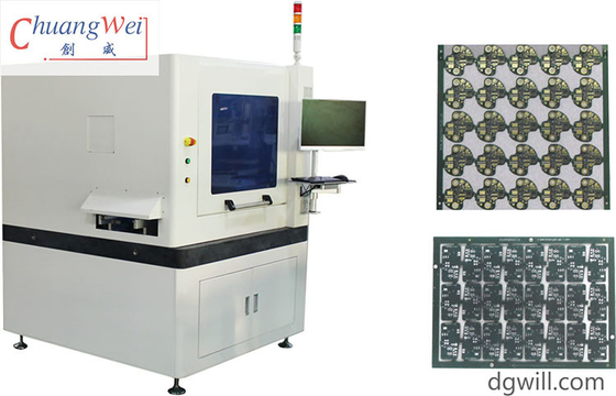 2 میز PCB روتر ماشین 0.5mm ضخامت CNC صفحه مدار چاپی Inline