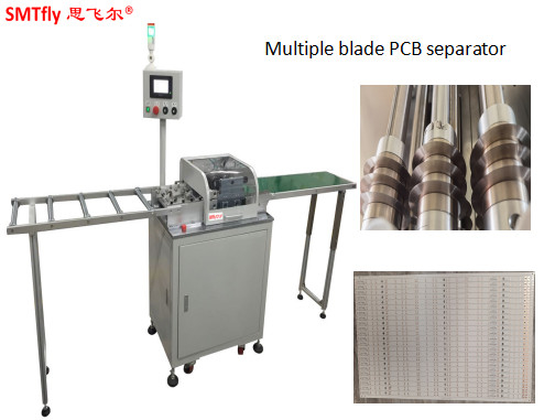 220mm / S W10mm آلومینیوم PCB Depaneling دستگاه / PCB برش هیئت مدیره