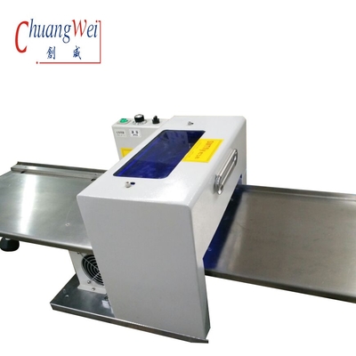 ۲۱۸۰*۶۲۰*۹۶۰ میلی متر اندازه ماشین ماشین PCB Depaneling Machine با ۹ جفت تیغه
