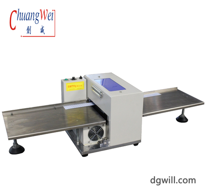 110 ولت 400 میلی متر بر ثانیه 9 جفت آلومینیوم PCB Depaneling Cutter / Smd PCB Machine