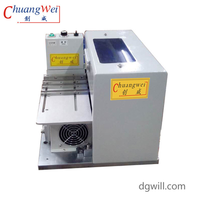 110 ولت 400 میلی متر بر ثانیه 9 جفت آلومینیوم PCB Depaneling Cutter / Smd PCB Machine