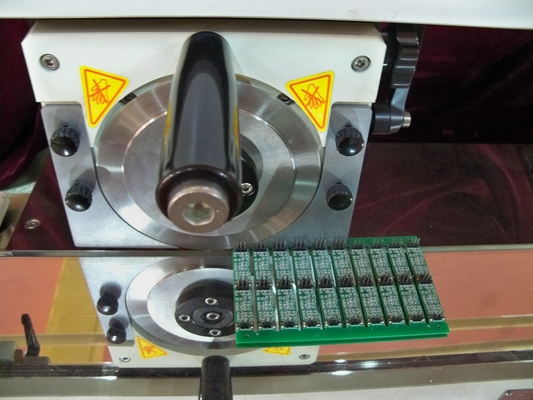 L460mm 3.5mm ضخیم V برش PCB Depaneling با چاقو گرد