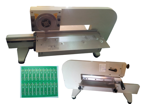 آسان برای کار کردن ماشین جدا کننده PCB برش موتور 330mm Fr4 دست فشار