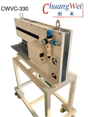 Led Aluminum Strip Profile Pcb Depaneling Machine, Pneumatically Driven Pcb Cutting Machine