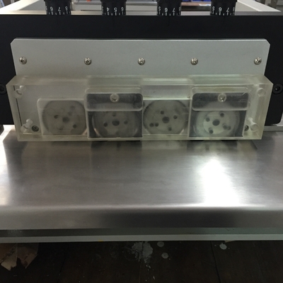 PCB Depanelizer تیغه های دایره ای سفارشی و پلت فرم فولاد ضد زنگ