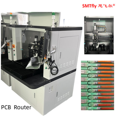 دستگاه Pcb Router Depaneling Offline 0.01mm Positioning Circuit Board سازنده دستگاه