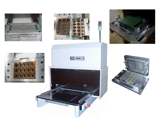دستگاه برش PCB بسیار خودکار با تعویض سریع قالب