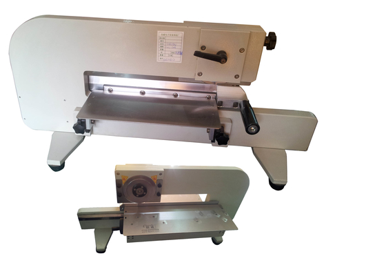آسان برای کار کردن ماشین جدا کننده PCB برش موتور 330mm Fr4 دست فشار