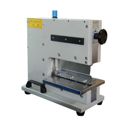 بدون تلاش برش تخته های فلزی با CWVC-220 پنوماتیک V Groove PCB ماشین برش