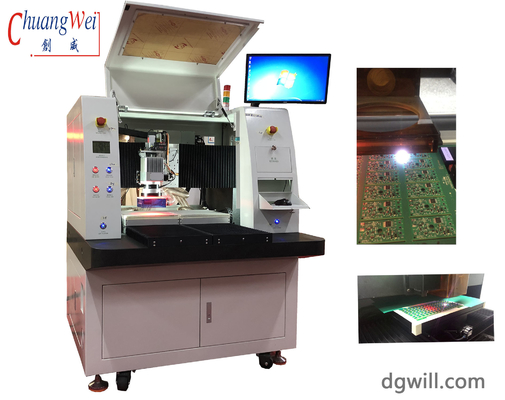 دستگاه جدا کردن صفحه PCB لیزر با دقت بالا با حداقل عرض خط 0.002mm
