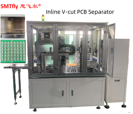 PCB Depanelizer 0.7Mpa ماشین برش PCB V آنلاین پنوماتیک 3.5mm تیغه خطی 330mm