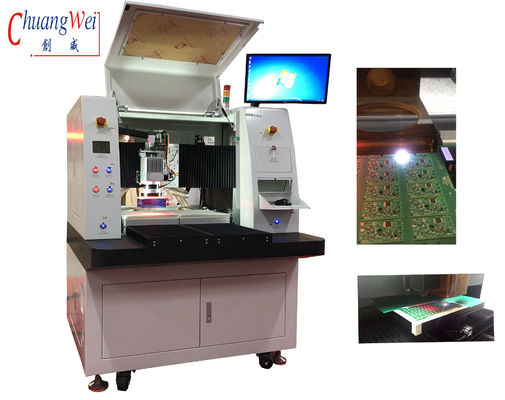 دقت برش بالا و کمتر کاربوناسیون سیاه لیزر PCB Depaneling Machine