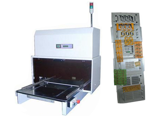 0.08MM ضخامت صفحه نمایش LCD CNC پنوماتیک PCB ماشین سوراخ کردن