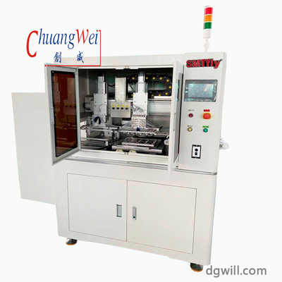 پاکسازی هوشمند یک جهت با گزینه های افقی و عمودی برای ماشین جدا کننده PCB در خط