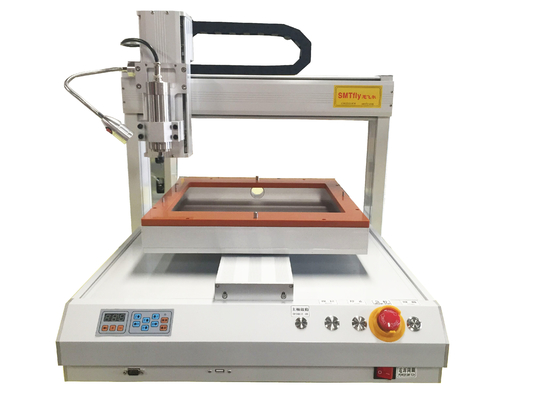 دستگاه مسیریابی PCB تک بنچ دسکتاپ با سرعت موقعیت گذاری 500mm / s و سفتی بالا