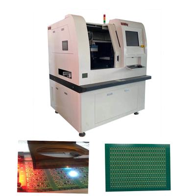 دقت برش با دقت بالا 0.02mm با لیزر PCB Depaneling Machine