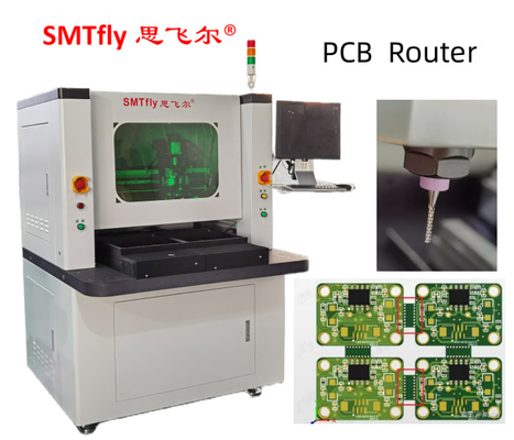 50000rpm/Min ماشین روتر CNC PCB با تراز دوربین CCD