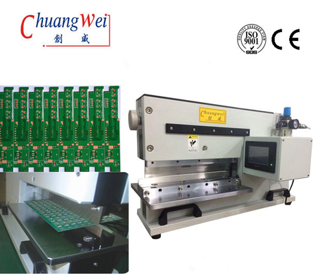دستگاه برش V PCB قابل تنظیم برای ضخامت ها و طول های مختلف CWVC-450