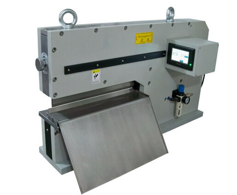 دستگاه برش 10W L450mm Max Shearing PCB V برای تخته آلوم ال ای دی، گیوتین PCB
