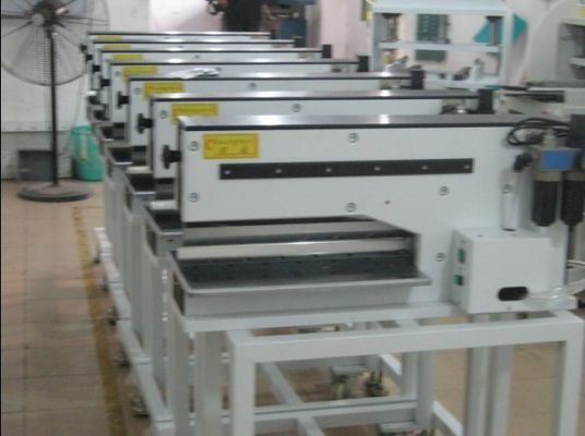 دستگاه جداکننده PCB با هدایت پنوماتیک با دو تیغه خطی