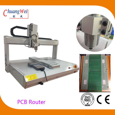 50000r/s جدا کننده PCB تک جدول با دقت 0.1mm مسیریابی،PCB ماشین برش