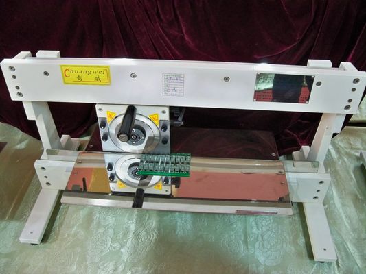 SMT جداگانه V Groove دستگاه برش برای PCB Assebling Line Manual