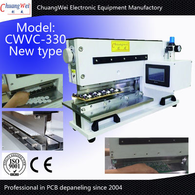 دستگاه جداکننده PCB موتوردار برش V-برش پانلیزاتور PCB با هدایت پنوماتیک
