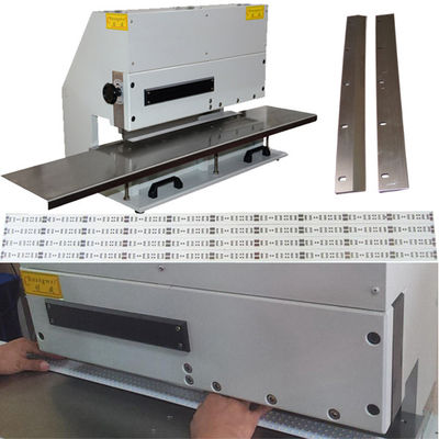 2.0 mm FR4 Board PCB V Cut Machine با دو تیغه خطی تیز