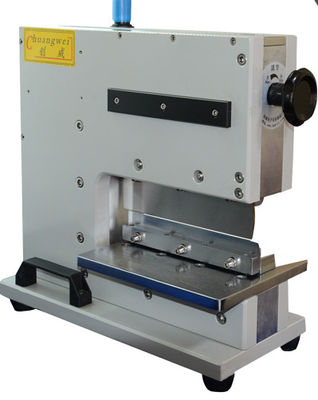 پنوماتیک PCB depanelizer با قاب آهنی جامد و 2 تیغه خطی تیز