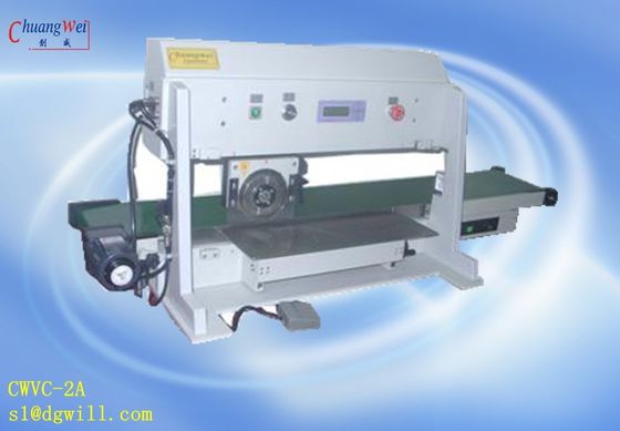 PCB depaneling 2 Blades Fiber Glass 0.6mm FR4 PCB تفکیک با تسمه نقاله و CE تایید شده