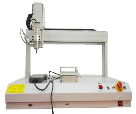 دستگاه مسیریابی PCB تک بنچ دسکتاپ با سرعت موقعیت گذاری 500mm / s و سفتی بالا