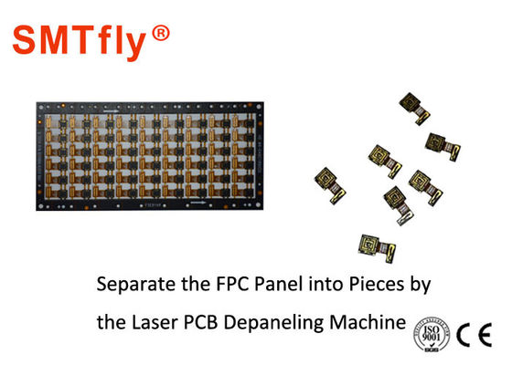 دستگاه برش لیزری PCB 18W 355nm اتوماتیک سر لیزر UV SMT